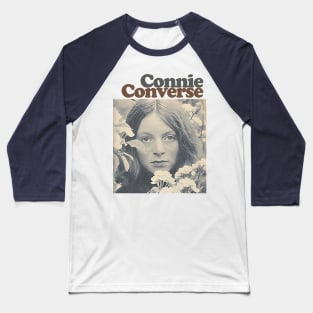 Connie Converse #2 - 50s Folk Singer Fanart Design Baseball T-Shirt